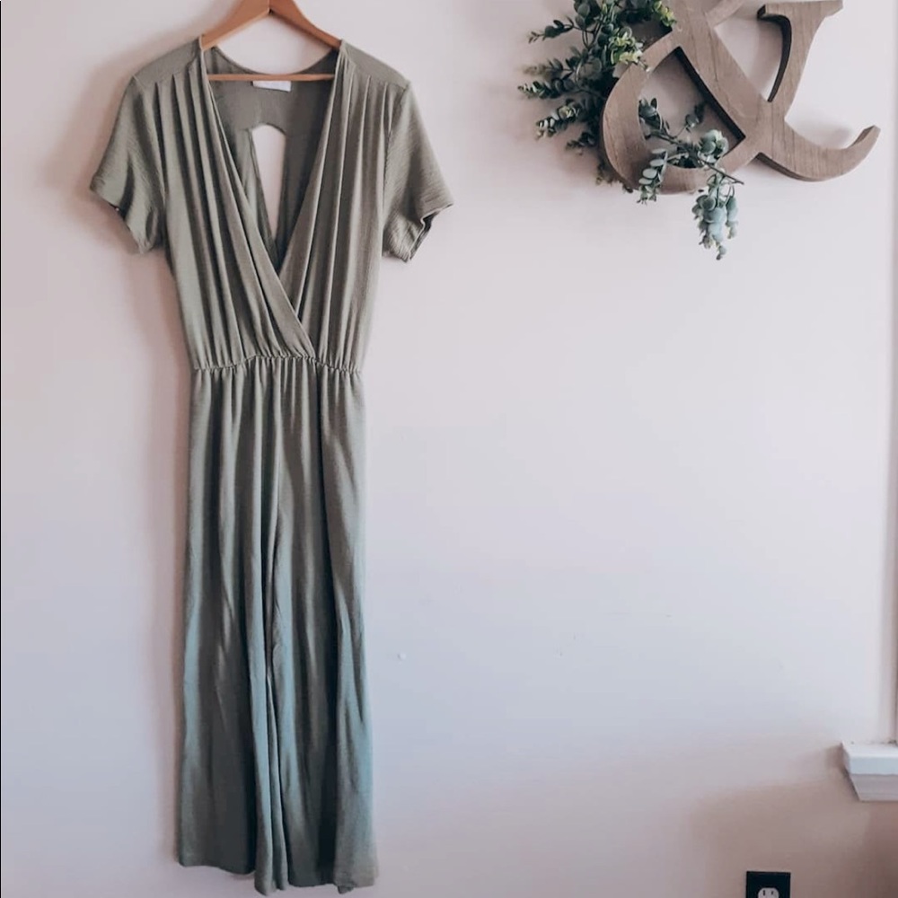 Oak + Fort Sage Green Jumpsuit - Picture 5 of 8